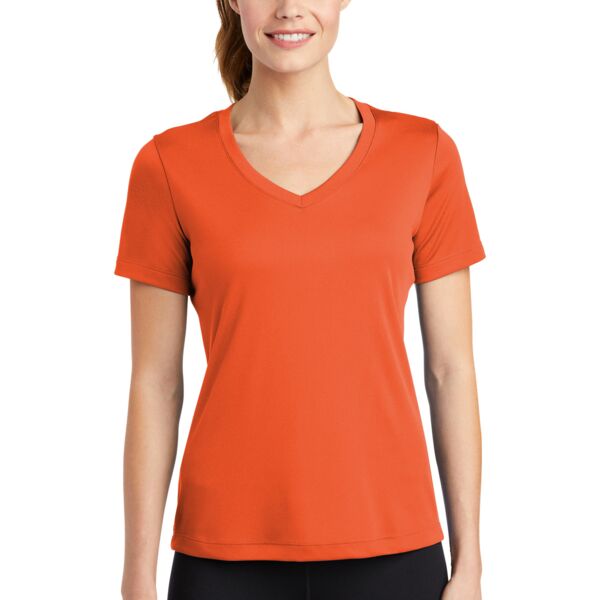 Ladies PosiCharge ® Competitor V Neck Tee Thumbnail