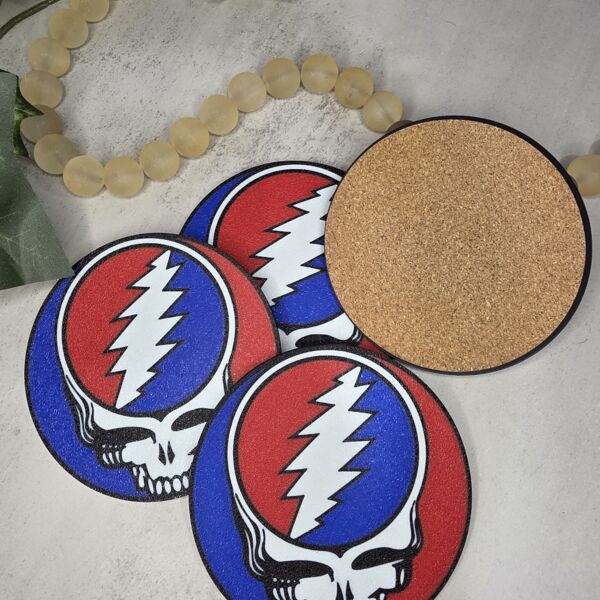 Steal your Face Coaster Set Thumbnail