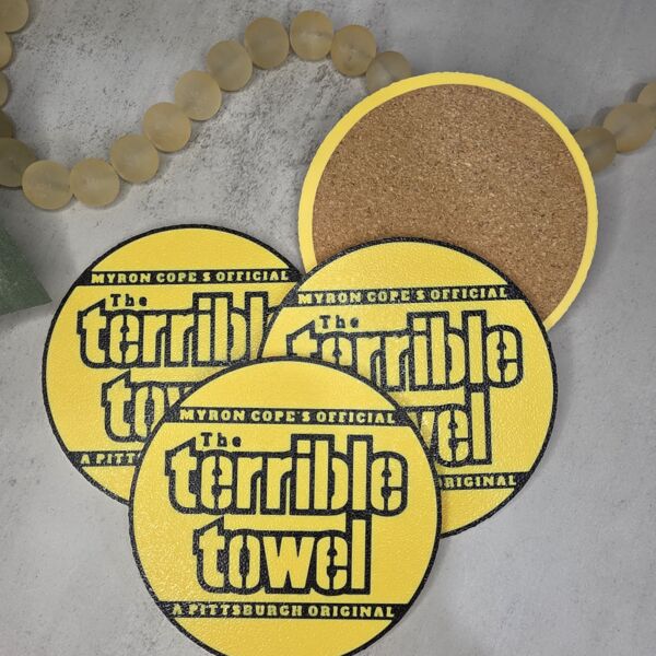 Terrible Towel Coaster Set Thumbnail