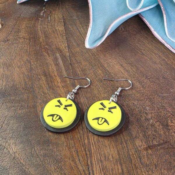 Mr. Yuck Dangle Earrings Thumbnail