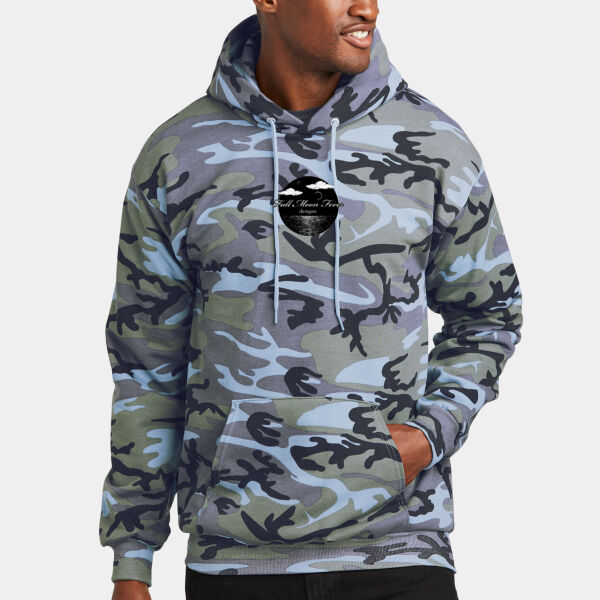 . - Core Fleece Camo Pullover Hooded Sweatshirt Thumbnail