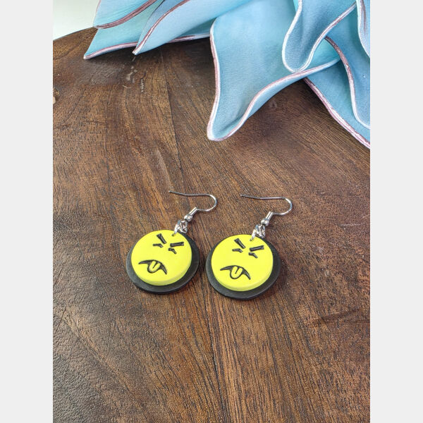 Mr. Yuck Dangle Earrings Thumbnail